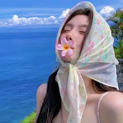 女孩的钓鱼慢活